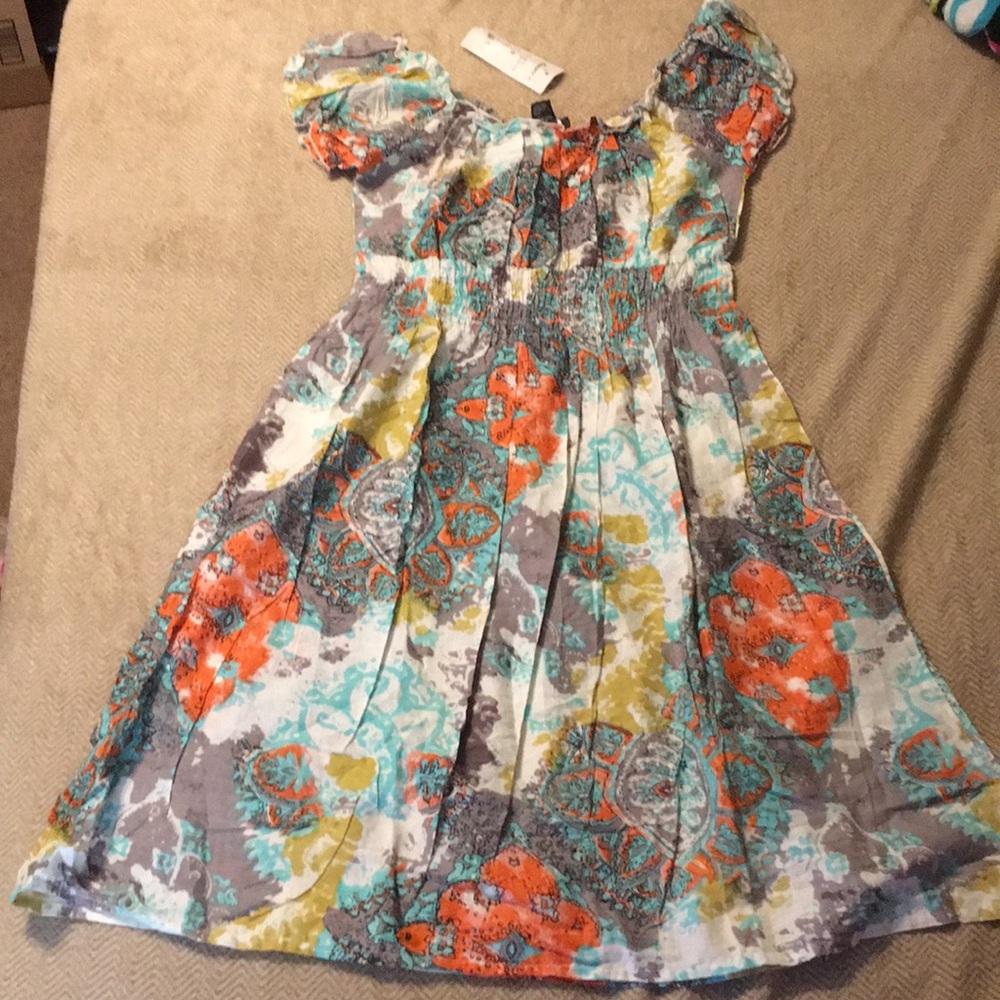 Multi colored dress